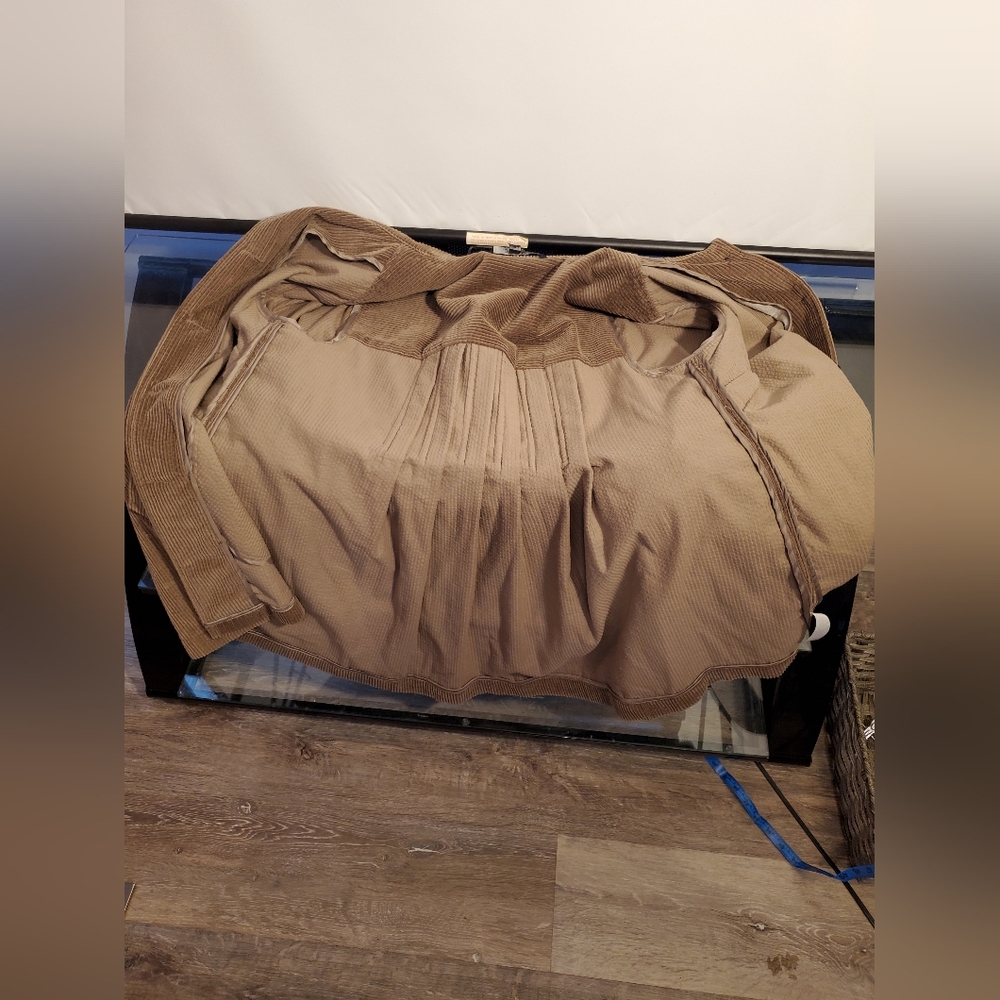 Chadwicks Corduroy Trench Coat - Brown - Picture 11 of 11
